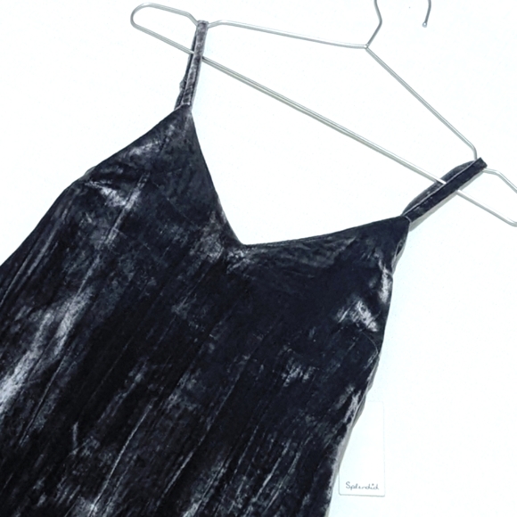 Splendid | Ribbed Velvet Dress | Boho Chic | Wedding | Vacation | Fancy | Trendy - Picture 3 of 7